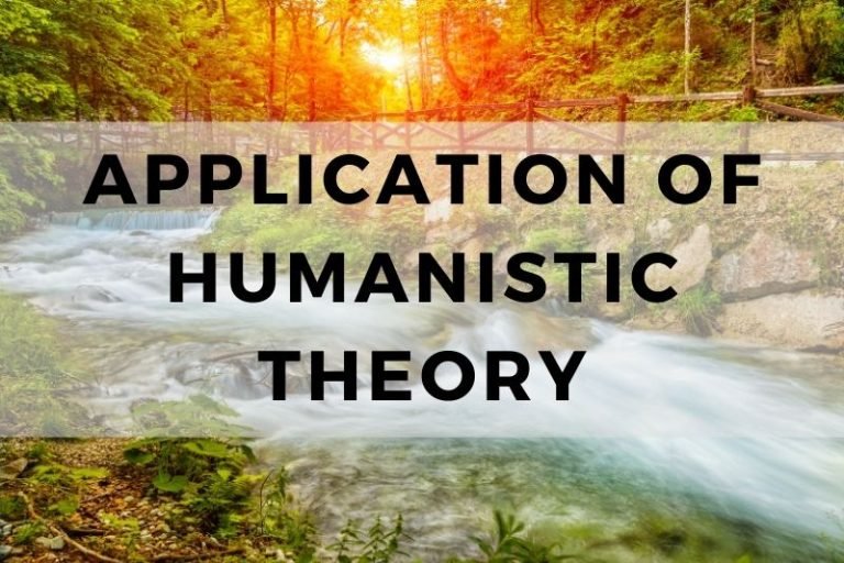 Application of Humanistic Theory in Various Aspects of Life